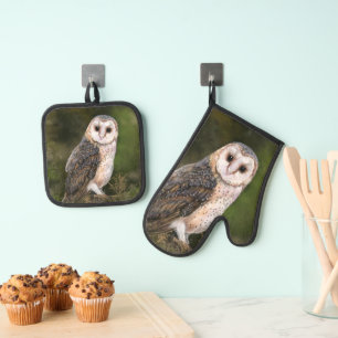 Set De Manoplas Juego de Oven Mitt & Pot Holder de Oven Own Oven