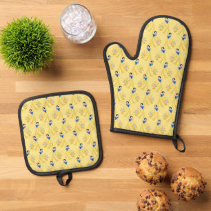 Set De Manoplas Juego de portaobjetos para hormigón blanco y bota 