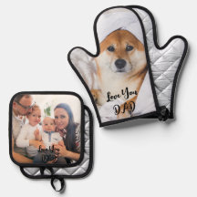 Juego de Soportes para Olla con Foto Personalizada