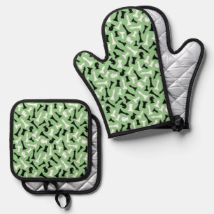 Set De Manoplas Juego de soportes para piezas de ajedrez Oven Mitt