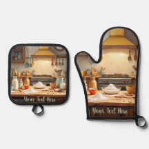 Juego Personalizado de 2 Manoplas para Horno Agarr