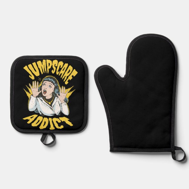 Set De Manoplas  Jumpscare Addict  (Anverso)