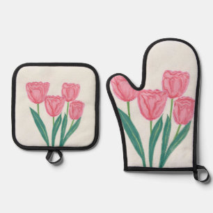 Set De Manoplas Kind Tulips