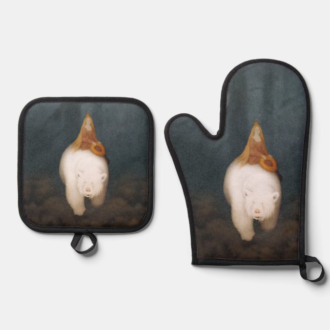 Set De Manoplas Kittelsen White-Bear King Valemon (Anverso)