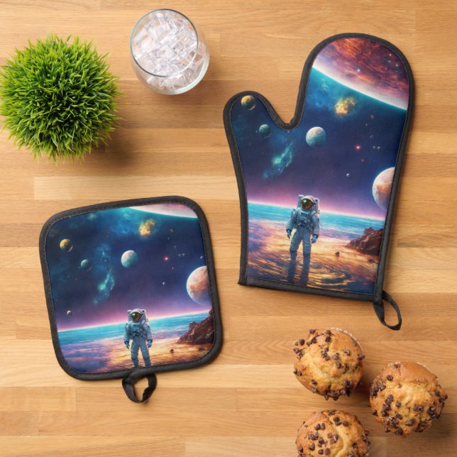 Set De Manoplas La aventura Astro (De arriba hacia abajo)