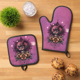 Set De Manoplas La lechuza Steampunk: guardiana de secretos.