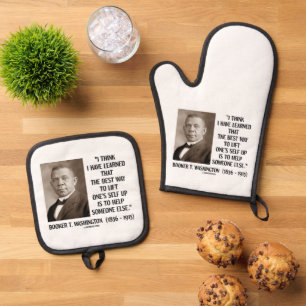 Set De Manoplas La mejor manera de Booker T. Washington para levan