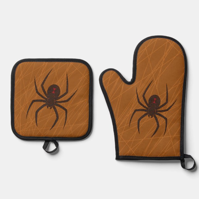 Set De Manoplas La Telaraña (Anverso)
