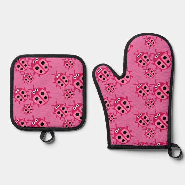Set De Manoplas ladybird y Ladybug (Anverso)