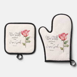 Set De Manoplas Las escrituras permanezcan y sepan que soy Dios fl