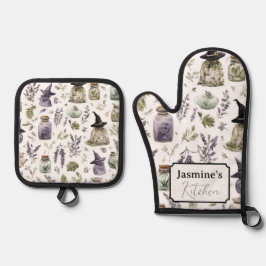 Set De Manoplas Lavanda Personalizada y Botica