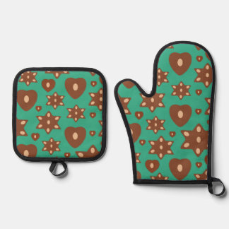 Set De Manoplas Lebkuchen mit Mandeln