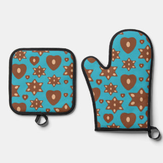 Set De Manoplas Lebkuchen mit Mandeln