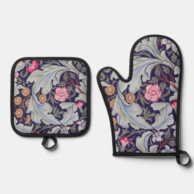 Set De Manoplas Leicester, William Morris (Anverso)