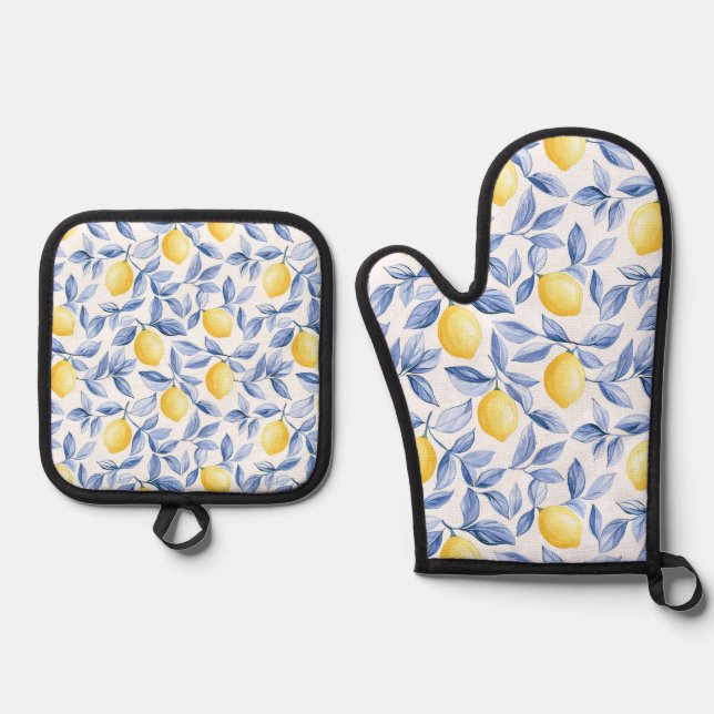 Set De Manoplas Lemon Lover (Anverso)