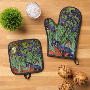Set De Manoplas Lirios por Vincent van Gogh