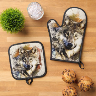 Set De Manoplas Lobo