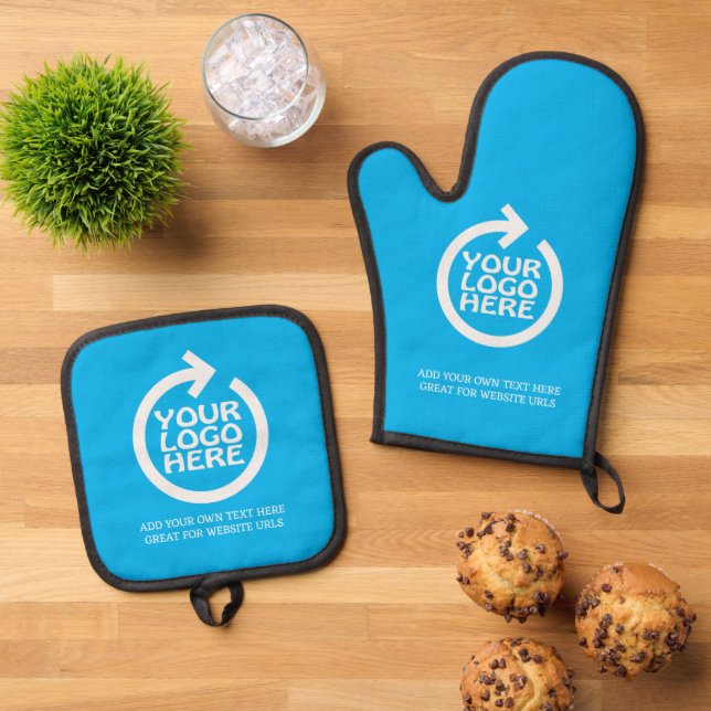 Set De Manoplas Logotipo comercial personalizado (De arriba hacia abajo)