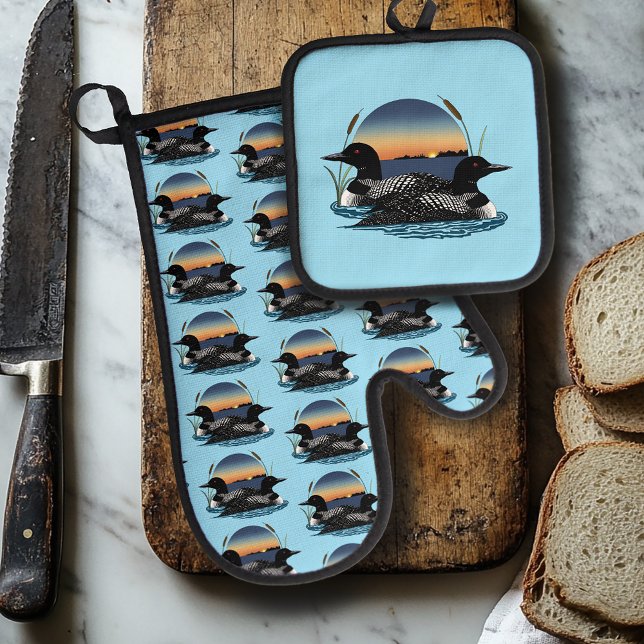 Set De Manoplas Loon Couple Sunset Blue (Subido por el creador)