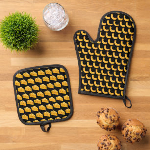 Set De Manoplas Macaroni y queso