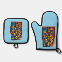 Set De Manoplas Magi Geométrico - Estrella de Navidad de los Tres