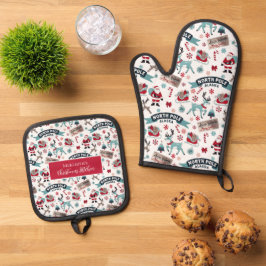 Set De Manoplas Mágica del Polo Norte - Festividad Santa