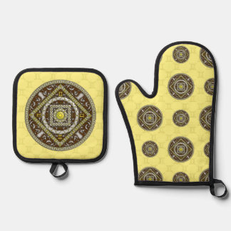 Set De Manoplas Mandala de Géminis
