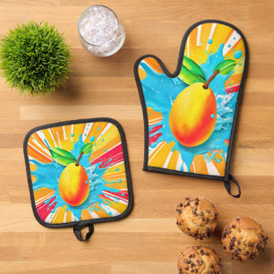 Set De Manoplas Mango Splash Delight