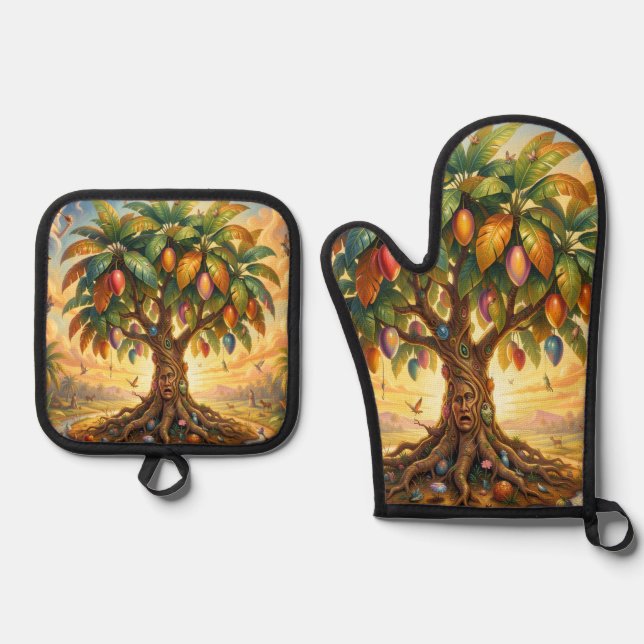 Set De Manoplas Mango – Tropische Frucht voller Geschmack´7 (Anverso)