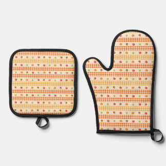 Set De Manoplas Manopla horno y paño para poner la olla