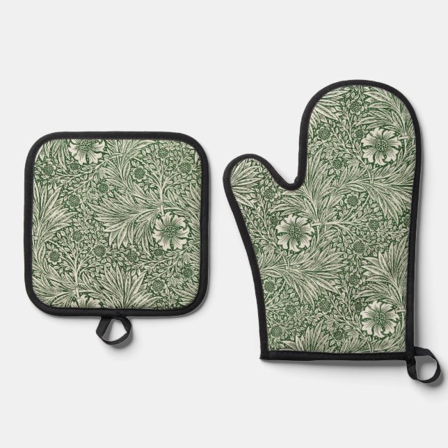 Set De Manoplas Marigold, William Morris (Anverso)