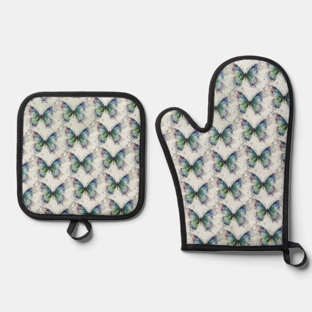 Set De Manoplas Mariposa (Anverso)