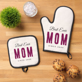 Set De Manoplas Masaje Personalizado Mejor Mamá del Mundo  
