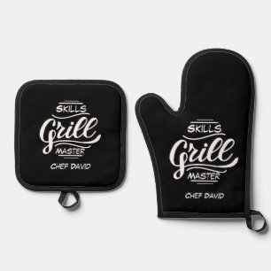 Set De Manoplas Master Grill habilidades divertidas Padre(s) perso