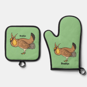Set De Manoplas Mayor ilustracion de personalizado de pollo de pra