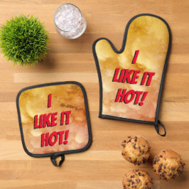Set De Manoplas "¡Me Gusta Caliente!"