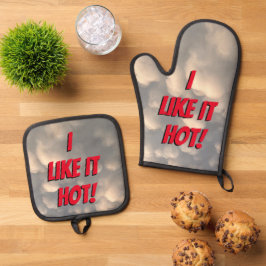 Set De Manoplas "¡Me Gusta Caliente!"
