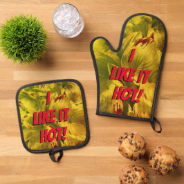 Set De Manoplas "¡Me Gusta Caliente!"