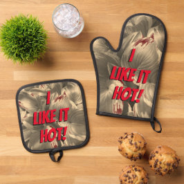 Set De Manoplas "¡Me Gusta Caliente!"