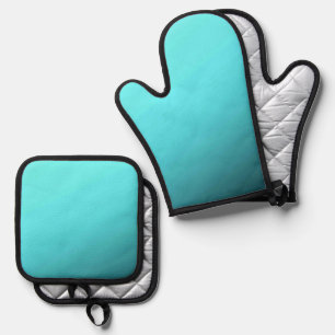 Set De Manoplas Mejor protección contra el calor de color sólido p