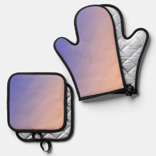 Set De Manoplas Mejor protección contra el calor de color sólido p