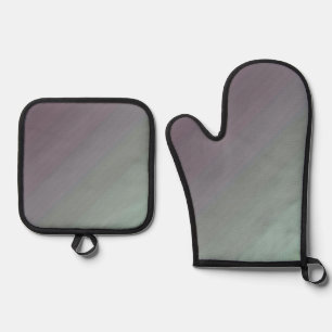 Set De Manoplas Mejor protección contra el calor de color sólido p