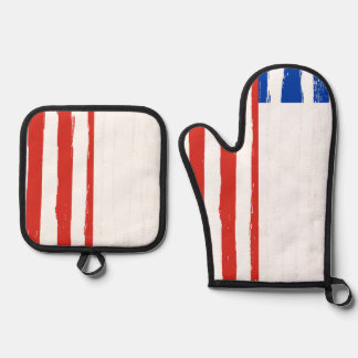 Set De Manoplas Mejor protección contra el calor de color sólido p