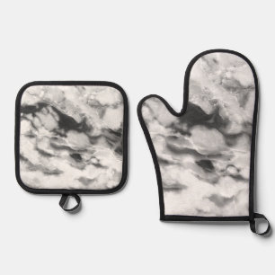 Set De Manoplas Mejor protección contra el calor de color sólido p