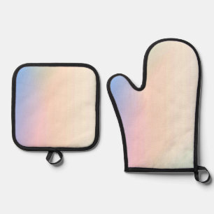 Set De Manoplas Mejor protección contra el calor de color sólido p