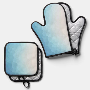 Set De Manoplas Mejor protección contra el calor de color sólido p