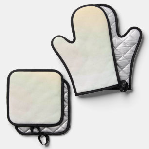 Set De Manoplas Mejor protección contra el calor de color sólido p