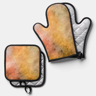 Set De Manoplas Mejor protección contra el calor de color sólido p