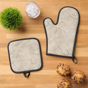 Set De Manoplas Mejor protección contra el calor de color sólido p