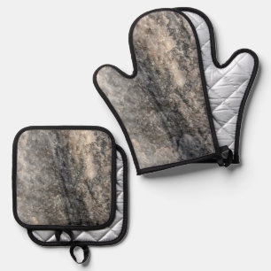 Set De Manoplas Mejor protección contra el calor de color sólido p